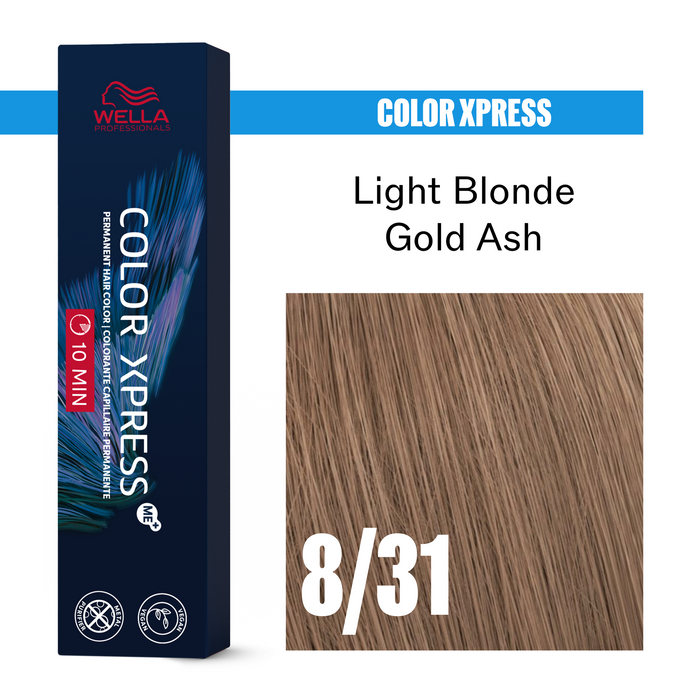 8/31 Light Blonde Gold Ash