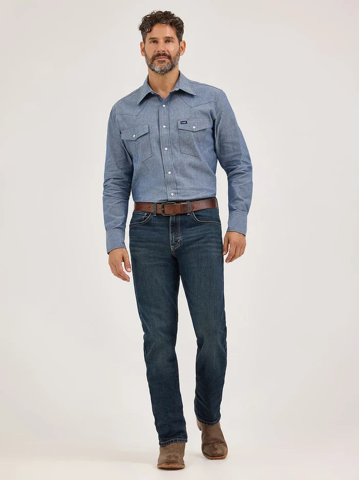 Wrangler 20X Men's No. 44 Slim Straight Jean in Rocky Mount