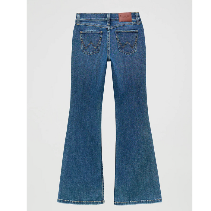 Wrangler Girl's Bespoke Flare Jean in Lily