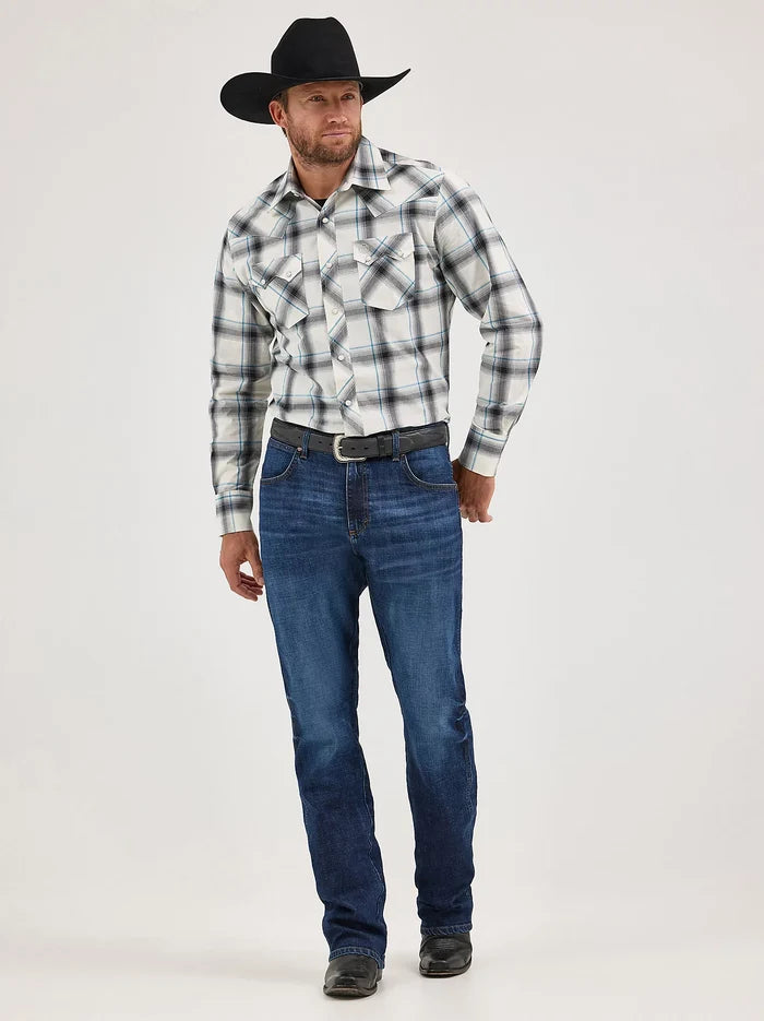 Wrangler Retro Men's Relaxed Bootcut Jean in Weston Ridge