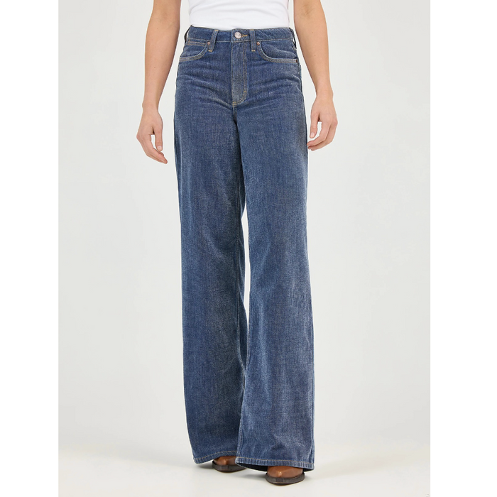 Wrangler Retro Women's Bailey High Rise Airy Wide Leg Jean in Reagan
