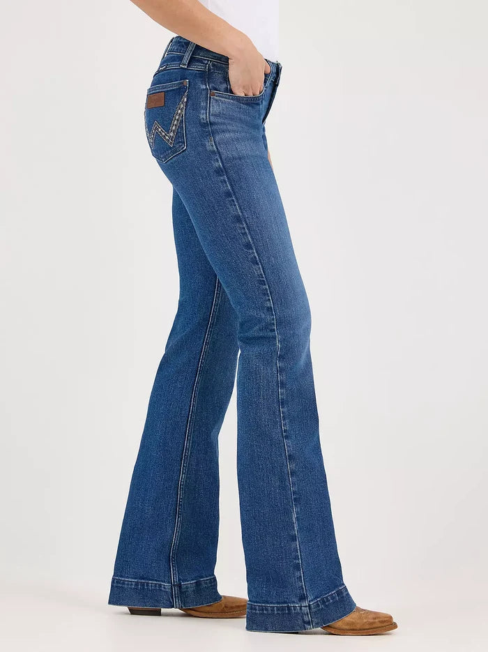 Wrangler Retro Women's Mae Trouser Jean in Adelaide