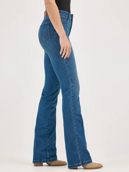 Wrangler Women's Bespoke High Rise Bootcut Jean in Regina