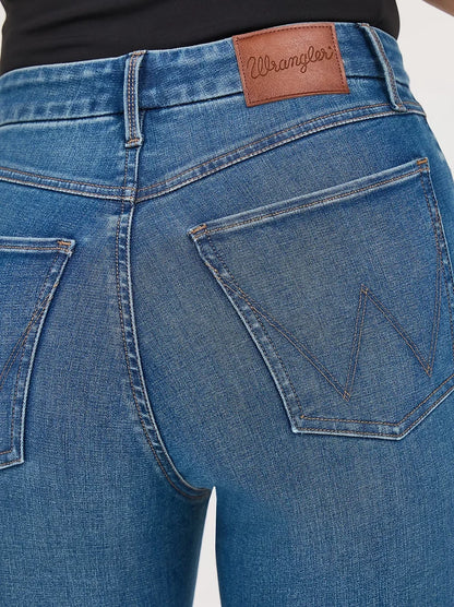 Wrangler Women's Bespoke High Rise Bootcut Jean in Regina