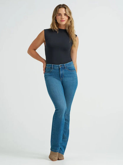 Wrangler Women's Bespoke High Rise Bootcut Jean in Regina