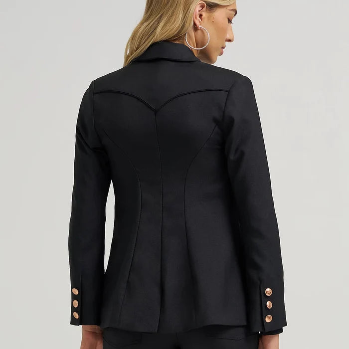 Wrangler X Lainey Wilson Wrancher Blazer in Black