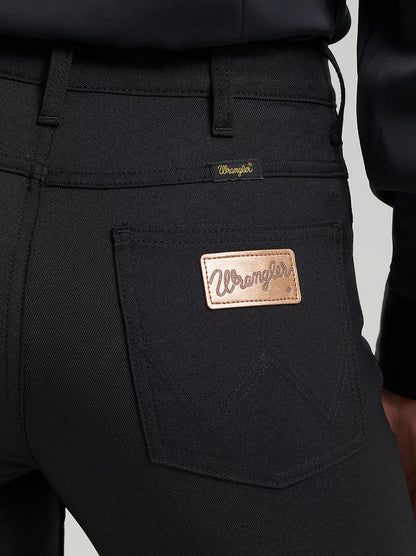Wrangler x Lainey Wilson Wrancher Flare Pant in Black
