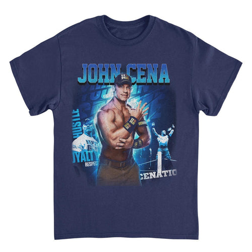 WWE John Cena  Navy T-Shirt