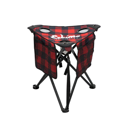 XL Tripod Stool Plaid