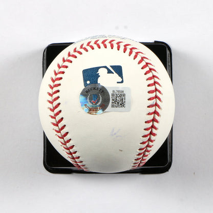 Yordan Alvarez Signed Official Major League Baseball - Houston Astros - Beckett COA