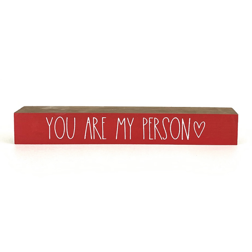 You Are My Person <br>Shelf Saying