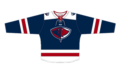 Youth Navy Athletic Knit Stingrays Replica Jersey